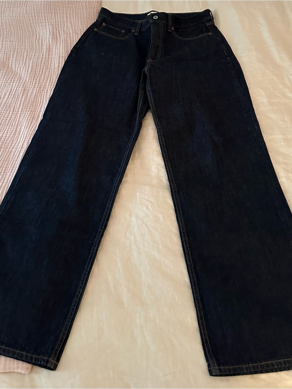 Abercrombie high rise loose jeans
